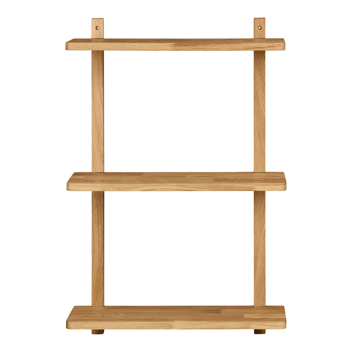 WANDREGAL  - Eichefarben, Basics, Holz (70/70/15cm)