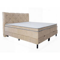 Pat Boxspring, 180/200 cm, bej - bej, Basics (180/200cm) - Voleo