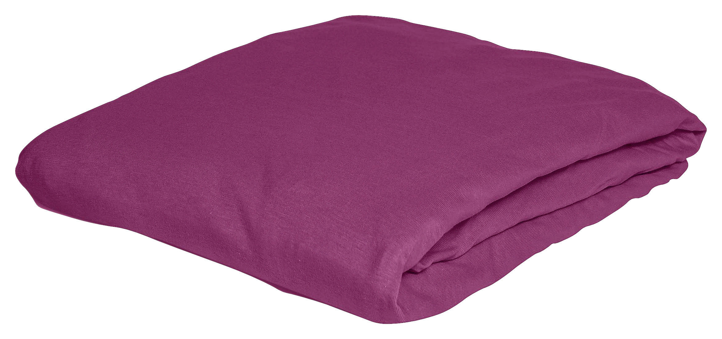SPANNBETTTUCH Jersey 100/200 cm  - Brombeere, KONVENTIONELL, Textil (100/200cm) - Irisette
