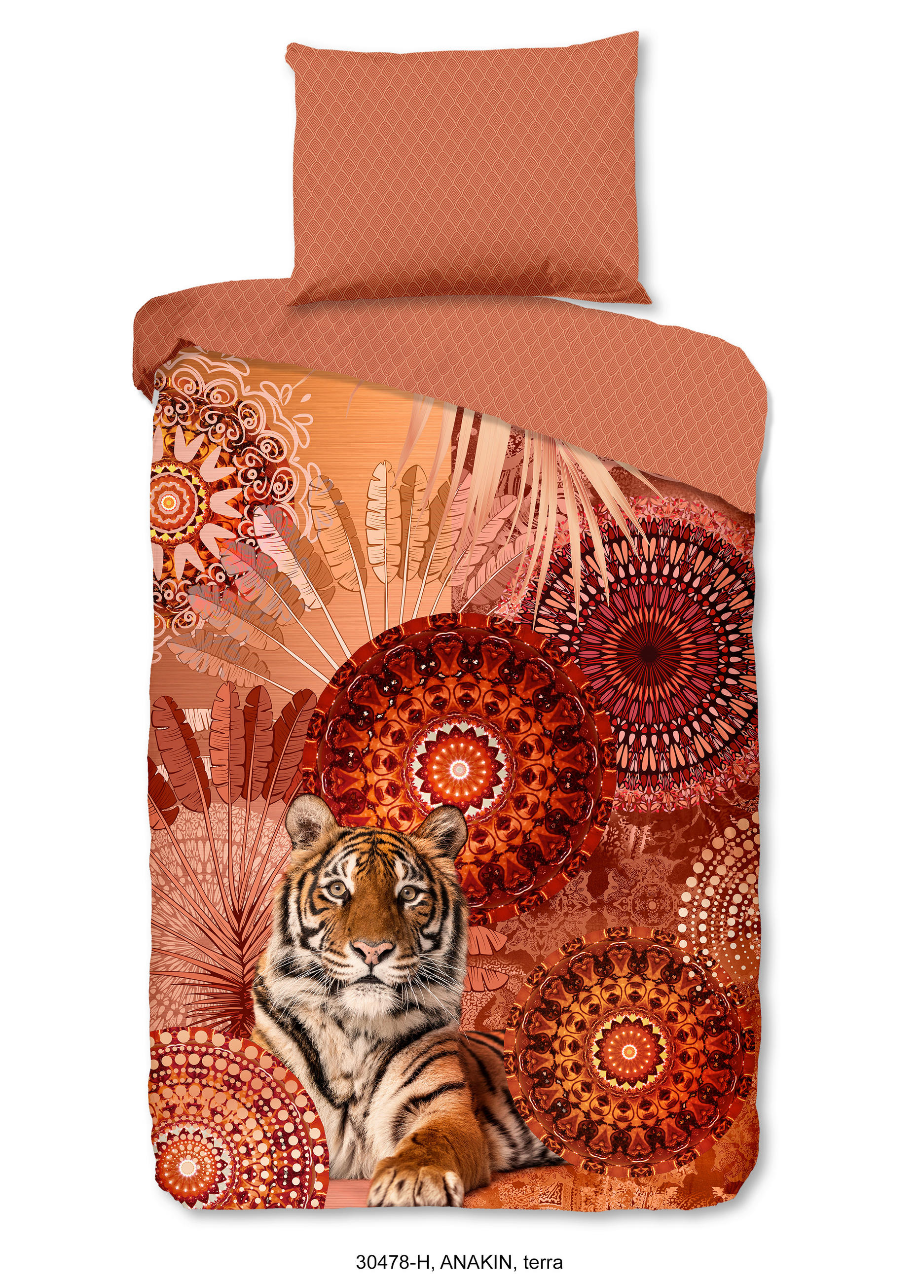 Bettwäsche Anakin Terracotta 140x200 Cm