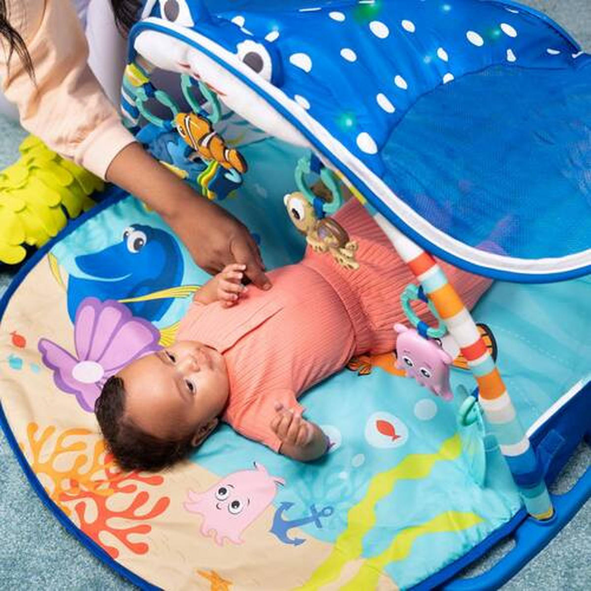 SPIELBOGEN  - Multicolor, Basics, Kunststoff/Textil (81,3/91,4/45,7cm)