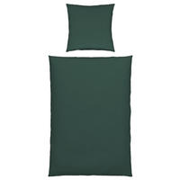 BETTWÄSCHE 135/200 cm  - Dunkelgrün, Textil (135/200cm) - Esposa