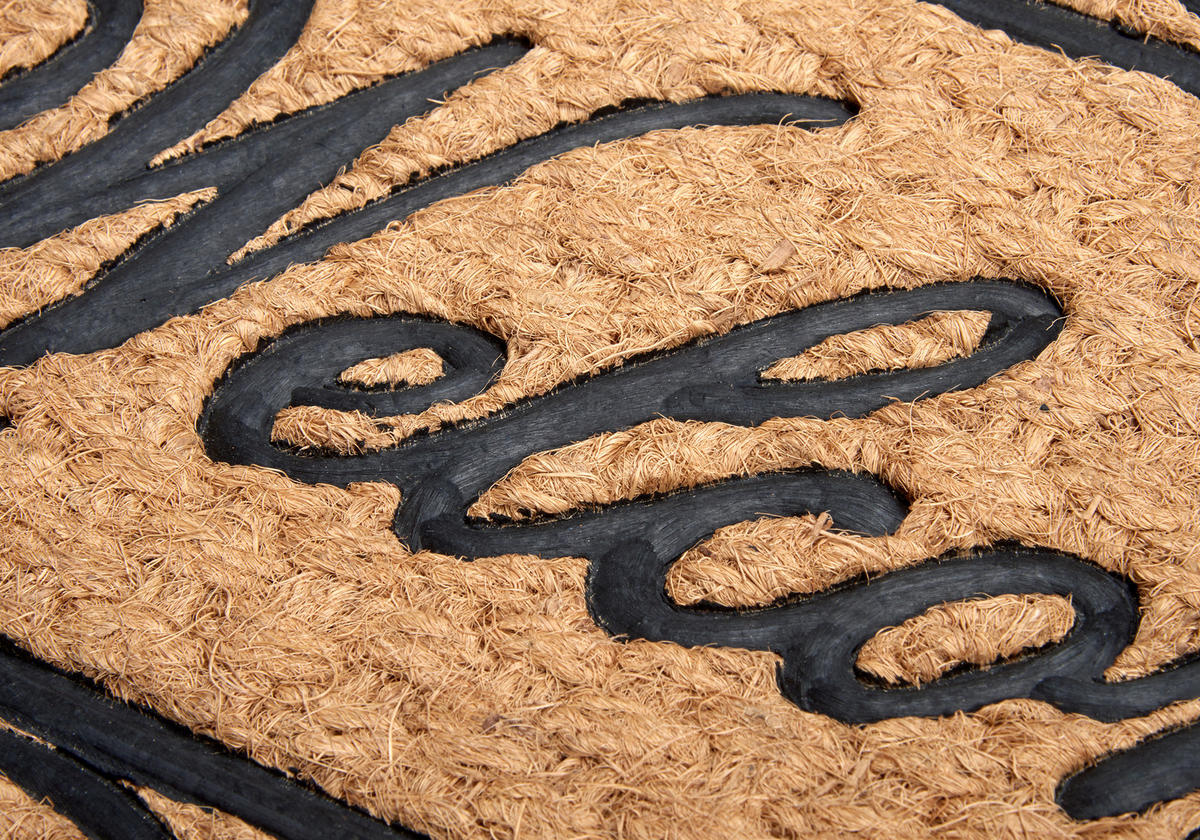 KOKOSMATTE 45/75 cm Mix Mats  - Hellbraun/Schwarz, Basics, Naturmaterialien/Kunststoff (45/75cm) - Hanse Home