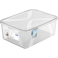 BOX     - Transparent, Basics, Kunststoff (26,6/13,4/36,3cm) - Rotho