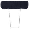 KOPFSTÜTZE in Webstoff  - Anthrazit/Dunkelblau, Design, Textil (52/14/12cm) - Carryhome