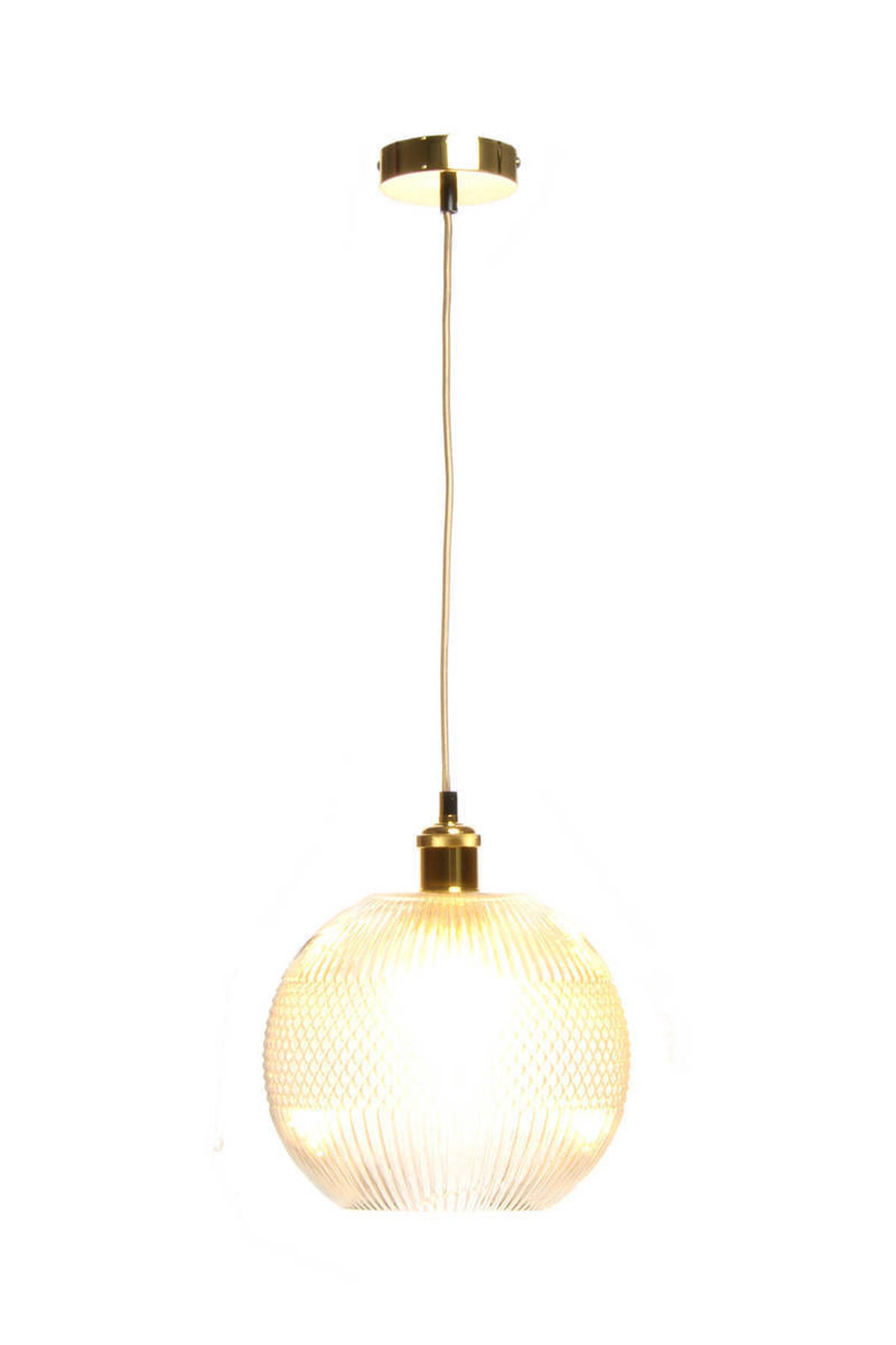 HÄNGELEUCHTE  25/26/25 cm   - Grau, Trend, Glas (25/26/25cm) - Kayoom