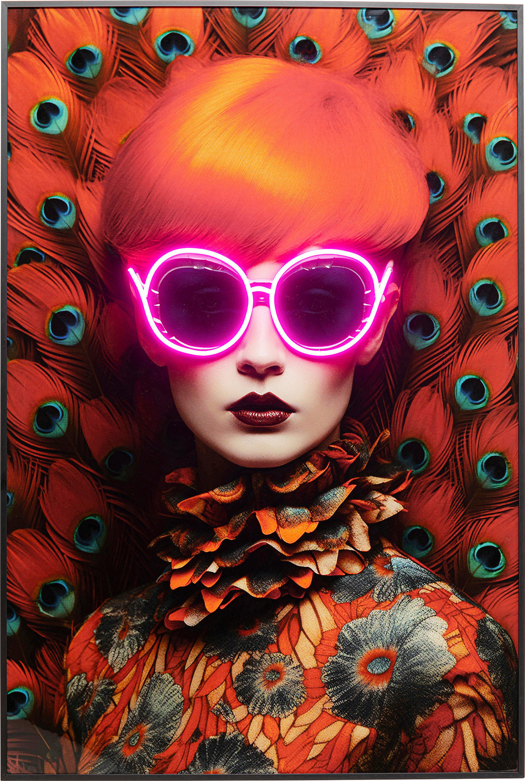 BILD Frauen Multicolor  - Multicolor, Design, Kunststoff (55/75/4cm) - Kare-Design