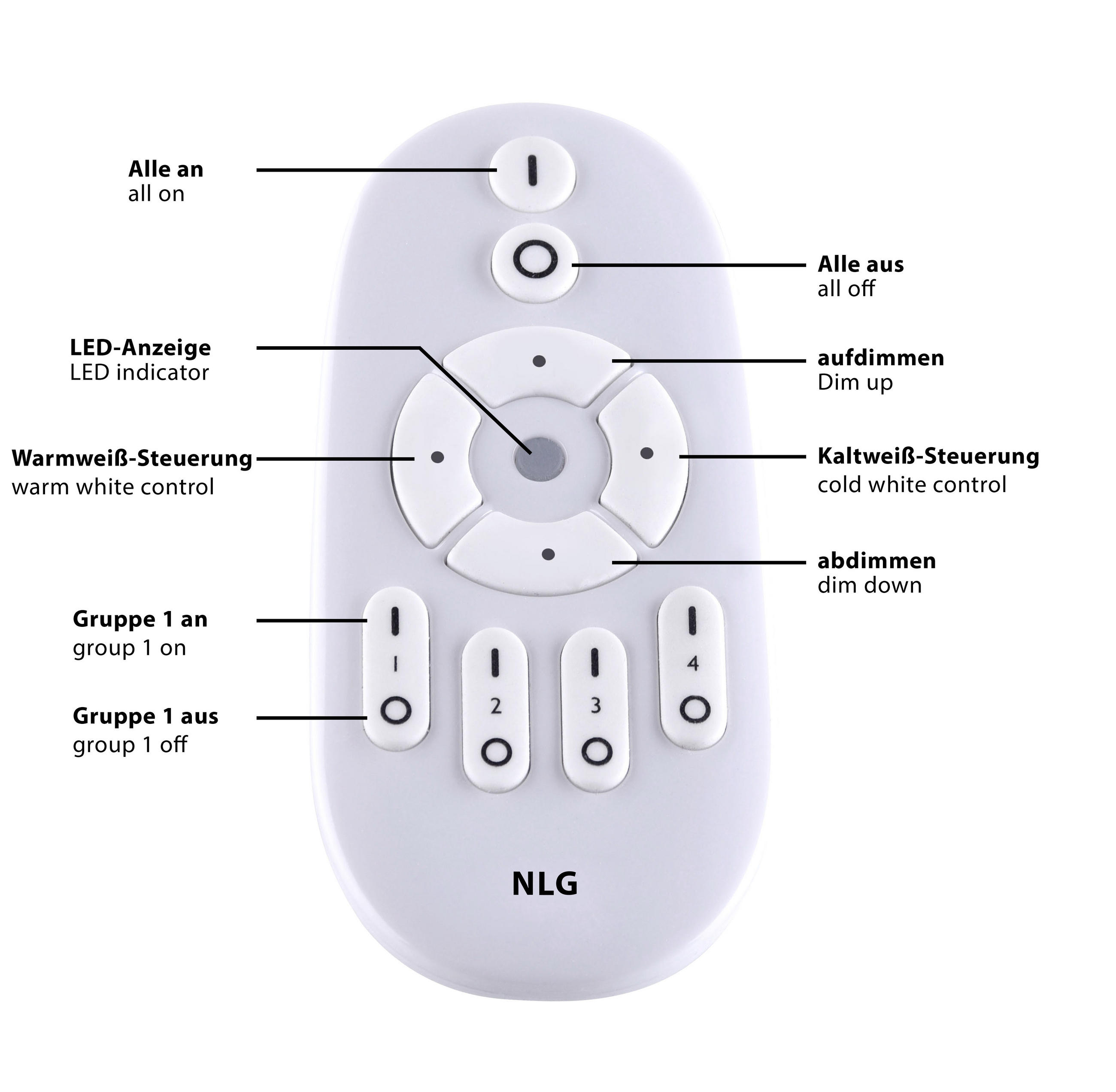 STROPNÍ LED SVÍTIDLO, 45/45/4,4 cm - bílá, Design, kov/plast (45/45/4,4cm)