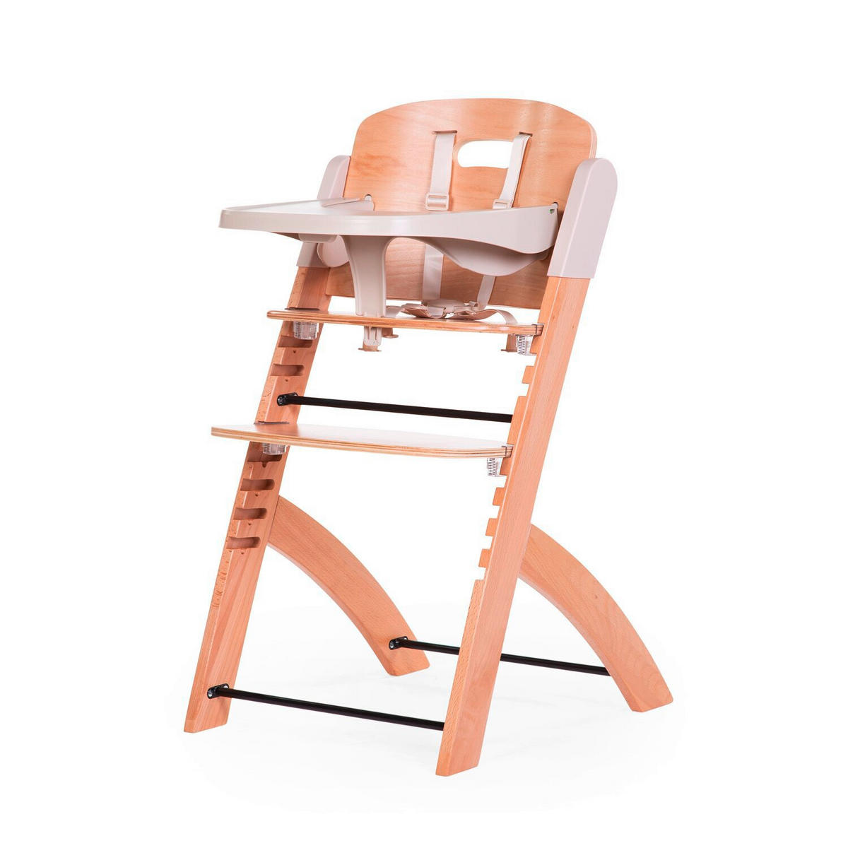 HOCHSTUHL  - Perlmutt/Baltimorefarben, Basics, Holz/Kunststoff (45/86/53cm) - Childhome