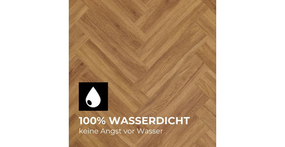 VINYLBODEN Fischgrät Jersey per m² - Design, Kunststoff (59,2/14,8/0,45cm) - Venda