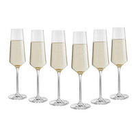 GLÄSERSET PUCCINI  6-teilig  - Basics, Glas (280ml) - Leonardo