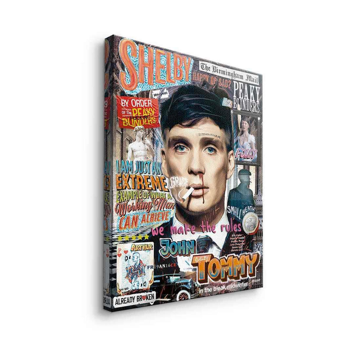 KUNSTDRUCK  - Multicolor, Basics, Holz (120x90cm)