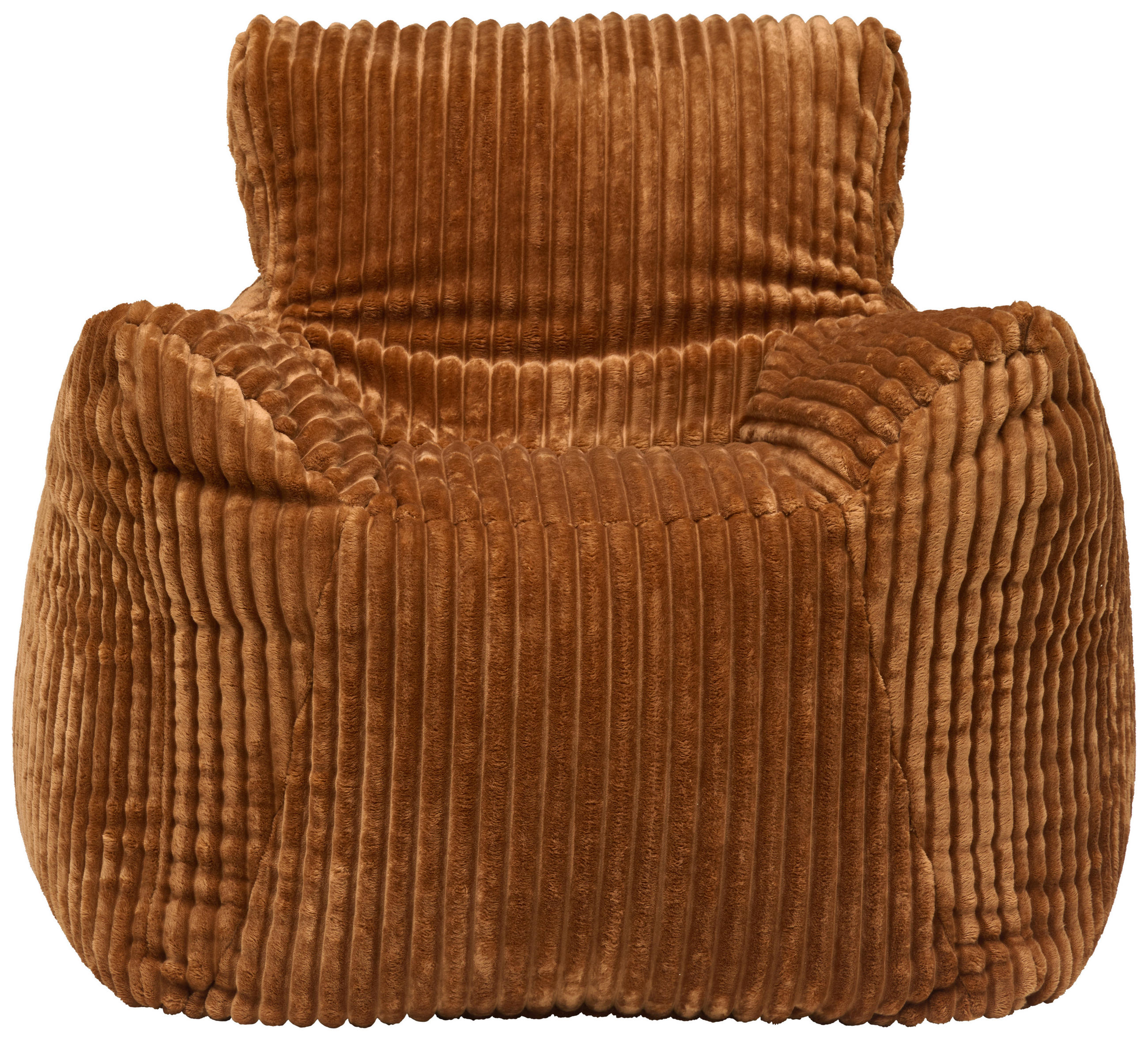 SITZSACK 470 l  - Hellbraun, Design, Textil (100/80/100cm)