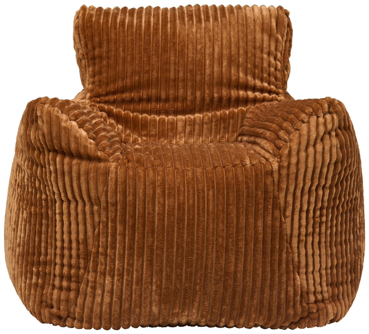 SITZSACK 470 l  - Hellbraun, Design, Textil (100/80/100cm)