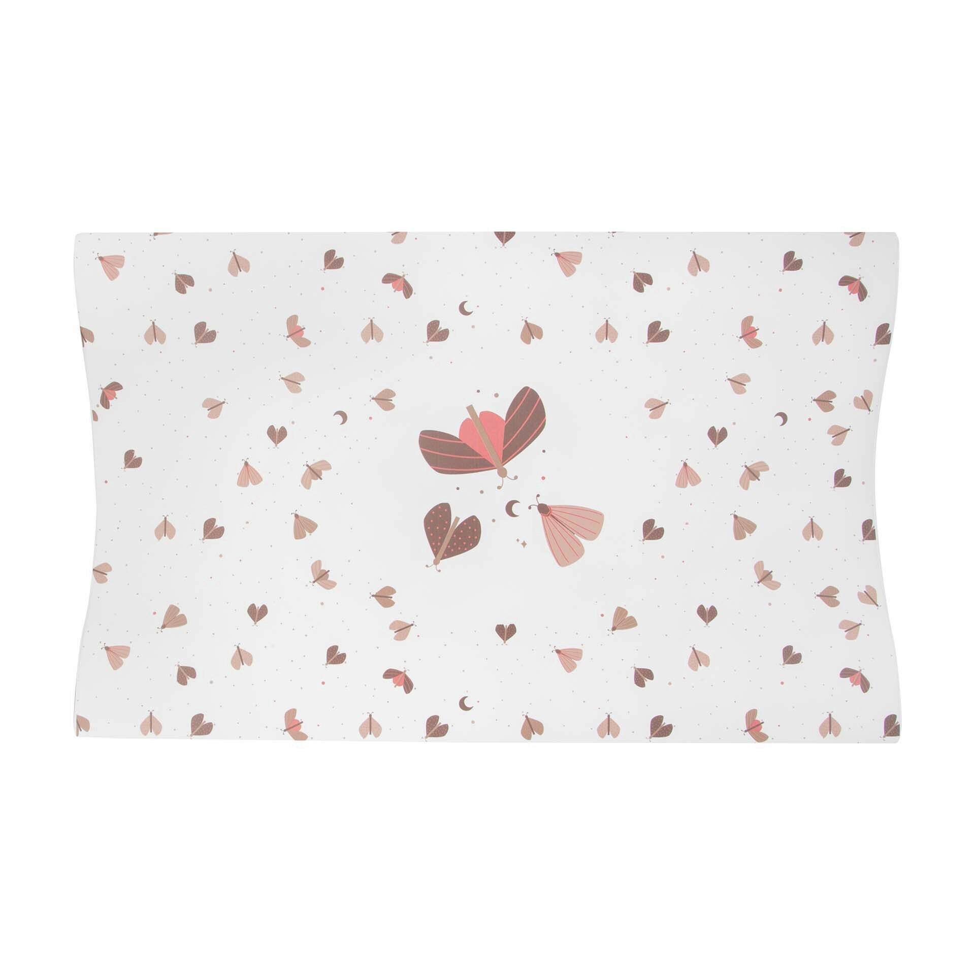 WICKELAUFLAGE - Pastellgrün/Grün, Basics, Kunststoff (72/44/9cm) - Bebe Jou