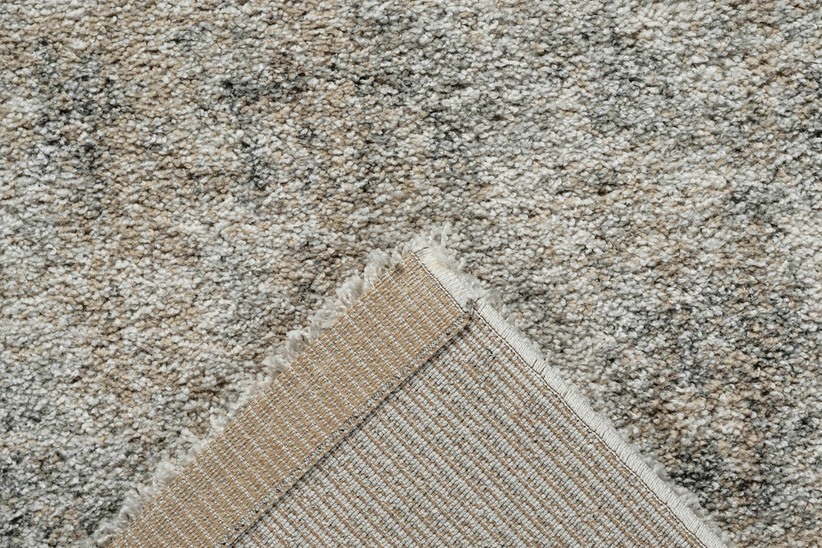 WEBTEPPICH  Wohnzimmer 240/340 cm Mehari Creme, Grau, Hellbraun  - Hellbraun/Creme, Basics, Kunststoff/Textil (240/340cm) - Novel