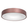 LED-DECKENLEUCHTE Ringlede 38/9 cm   - Bronzefarben, Basics, Kunststoff/Metall (38/9cm)