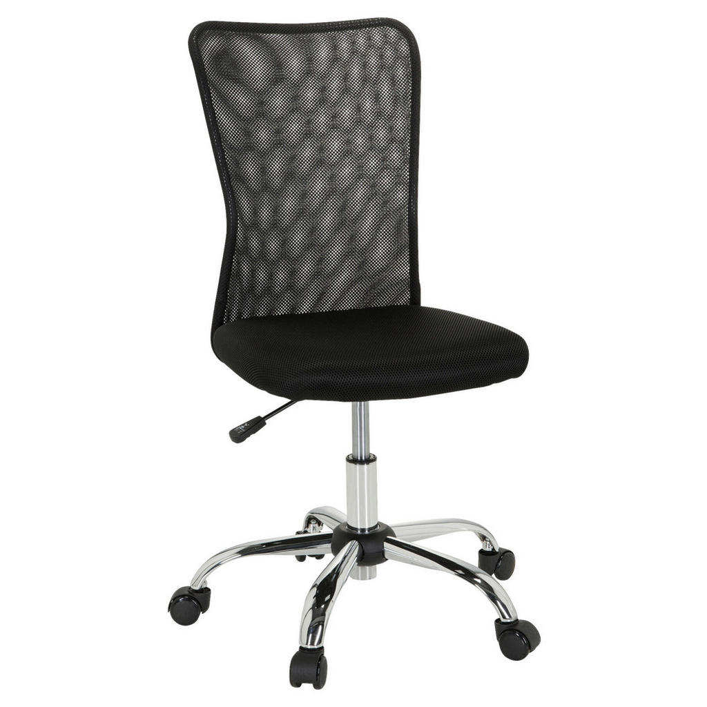 MID.YOU OTOČNÁ STOLIČKA PRE MLÁDEŽ, čierna
