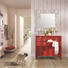 KOMMODE 100/85/45 cm - Rot/Messingfarben, Trend, Holz/Holzwerkstoff (100/85/45cm) - Ambia Home KOMMODE 100/85/45 cm - Rot/Messingfarben, Trend, Holz/Holzwerkstoff (100/85/45cm) - Ambia Home