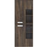 SEITENSCHRANK 50/129,6/30 cm - Ulmefarben/Silberfarben, Design, Glas/Holzwerkstoff (50/129,6/30cm) - Novel SEITENSCHRANK 50/129,6/30 cm - Ulmefarben/Silberfarben, Design, Glas/Holzwerkstoff (50/129,6/30cm) - Novel