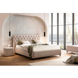 POLSTERBETT 160/200 cm  in Beige  - Birkefarben/Beige, KONVENTIONELL, Holz/Textil (160/200cm) - Novel