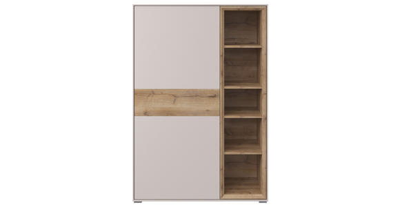 HIGHBOARD 95,5/140,2/38 cm  - Sandfarben/Eichefarben, MODERN, Holz/Holzwerkstoff (95,5/140,2/38cm) - Hom`in