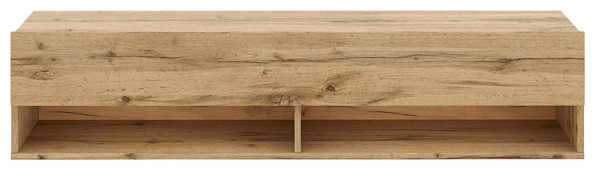 LOWBOARD DERBY  in 140/31,5/32,5 cm  - Eiche Wotan, Design, Holzwerkstoff (140/31,5/32,5cm) - Livetastic