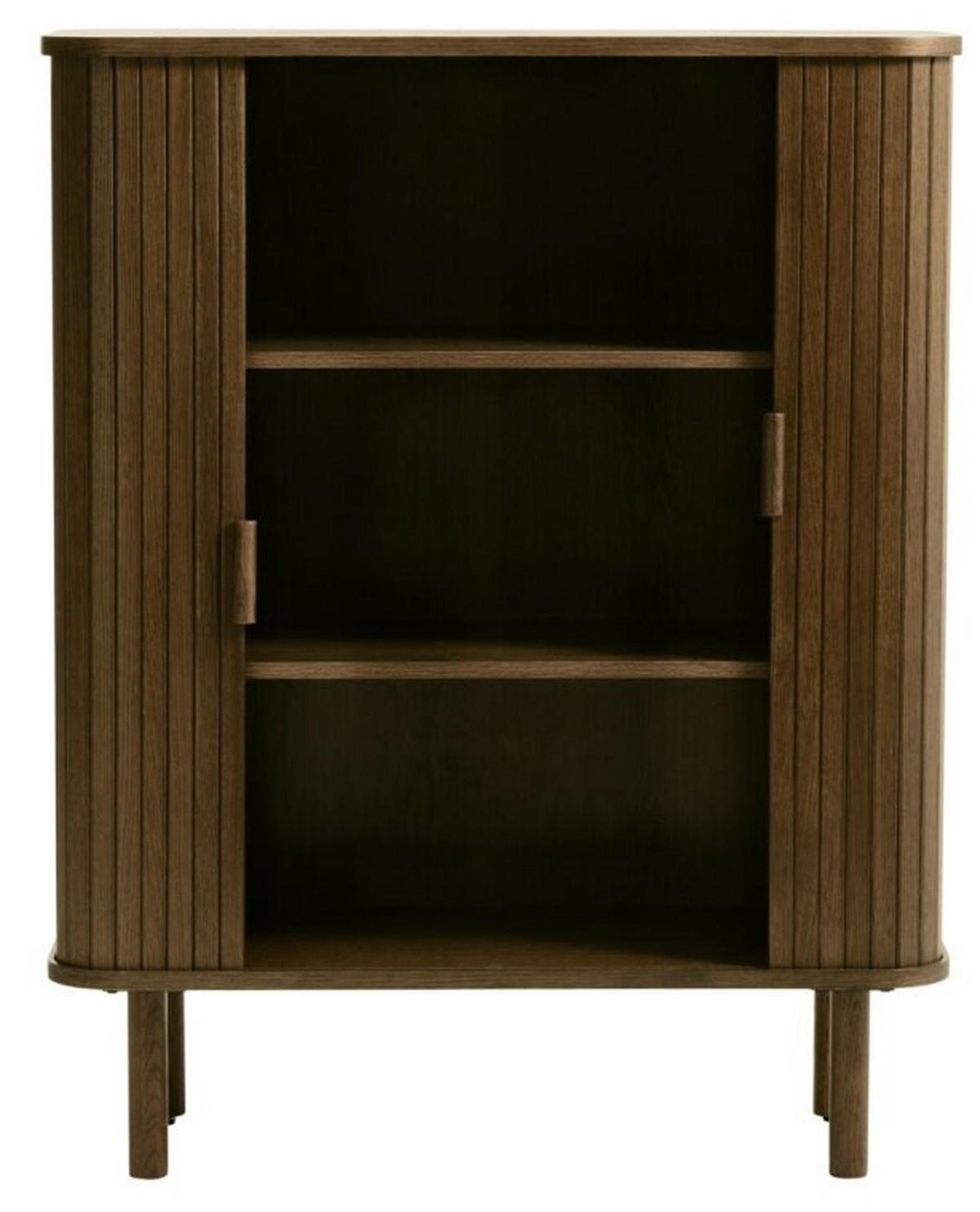 HÖG BYRÅ mörkbrun  90/113/40 cm  - mörkbrun, Design, trämaterial/trä (90/113/40cm) - Niels Andersson