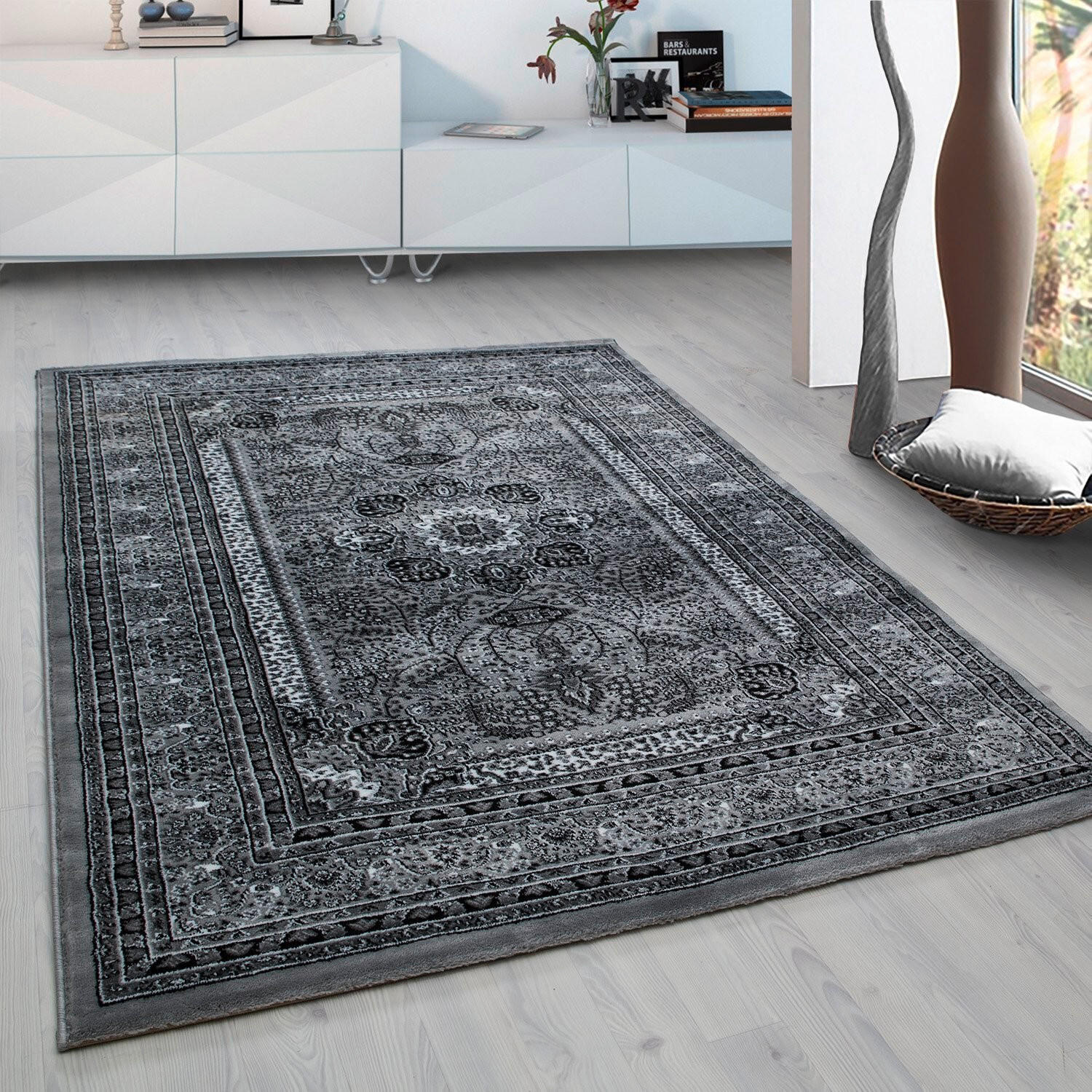 WEBTEPPICH 240/340 cm Marrakesh Grau  - Grau, KONVENTIONELL, Textil (240/340cm) - Novel