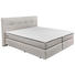 BOXSPRINGBETT 180/200 cm in Beige - Beige/Schwarz, Design, Kunststoff/Textil (180/200cm) - Carryhome BOXSPRINGBETT 180/200 cm in Beige - Beige/Schwarz, Design, Kunststoff/Textil (180/200cm) - Carryhome