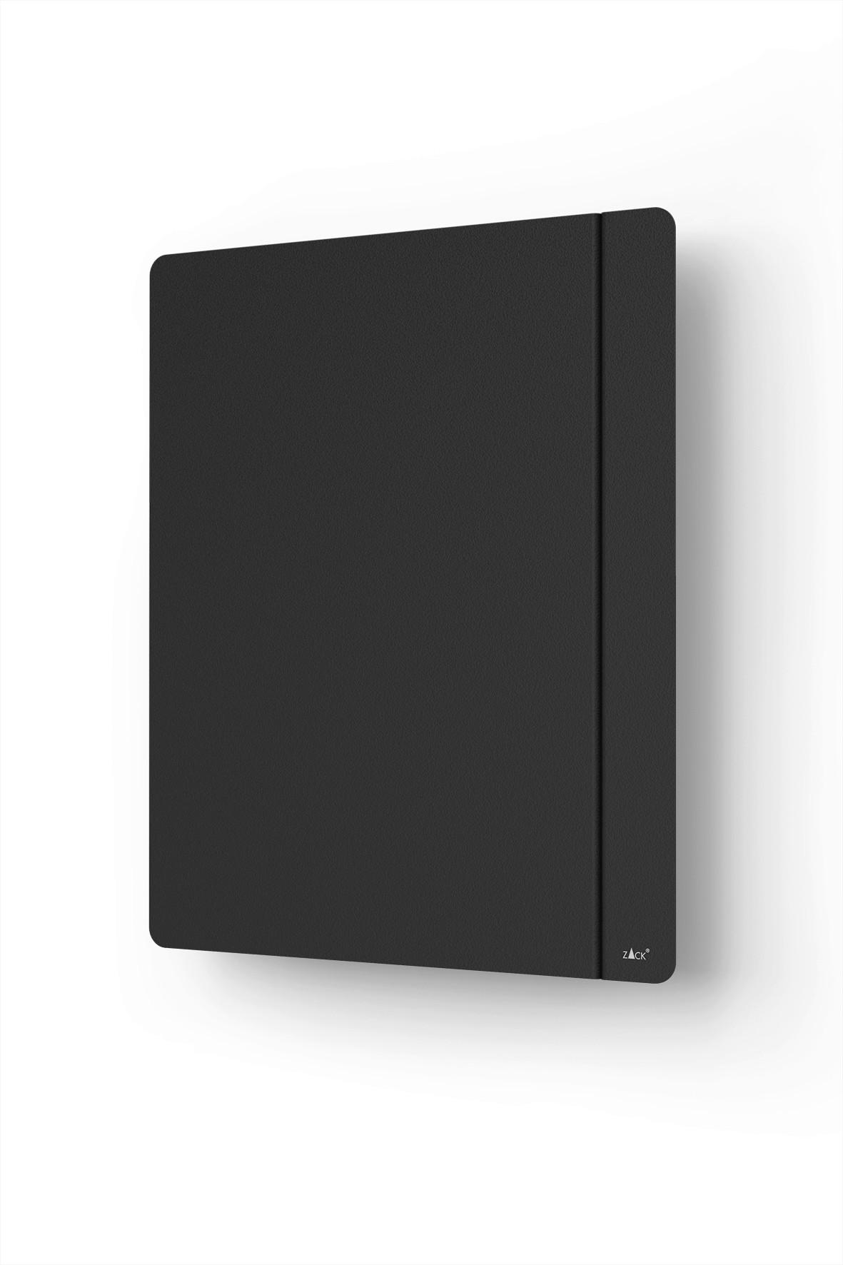 SCHLÜSSELKASTEN Schwarz  - Schwarz, Basics, Metall (23,5/27,6/4,0cm) - Zack