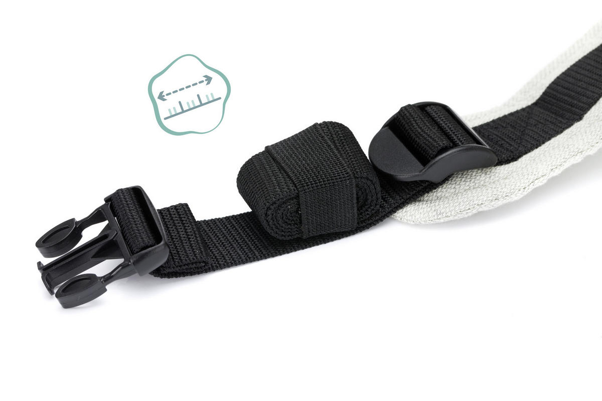 DĚTSKÉ NOSÍTKO - světle šedá, Basics, textil (37/34cm) - Fillikid