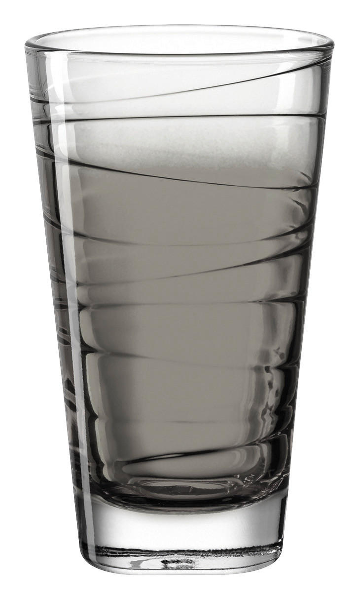 LONGDRINKGLAS 280 ml  - Grau, KONVENTIONELL, Glas (280ml) - Leonardo