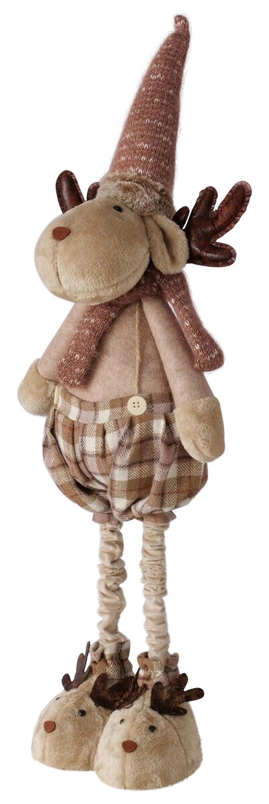 DEKORENTIER - Braun, Lifestyle, Textil/Stein (32/17/112cm)