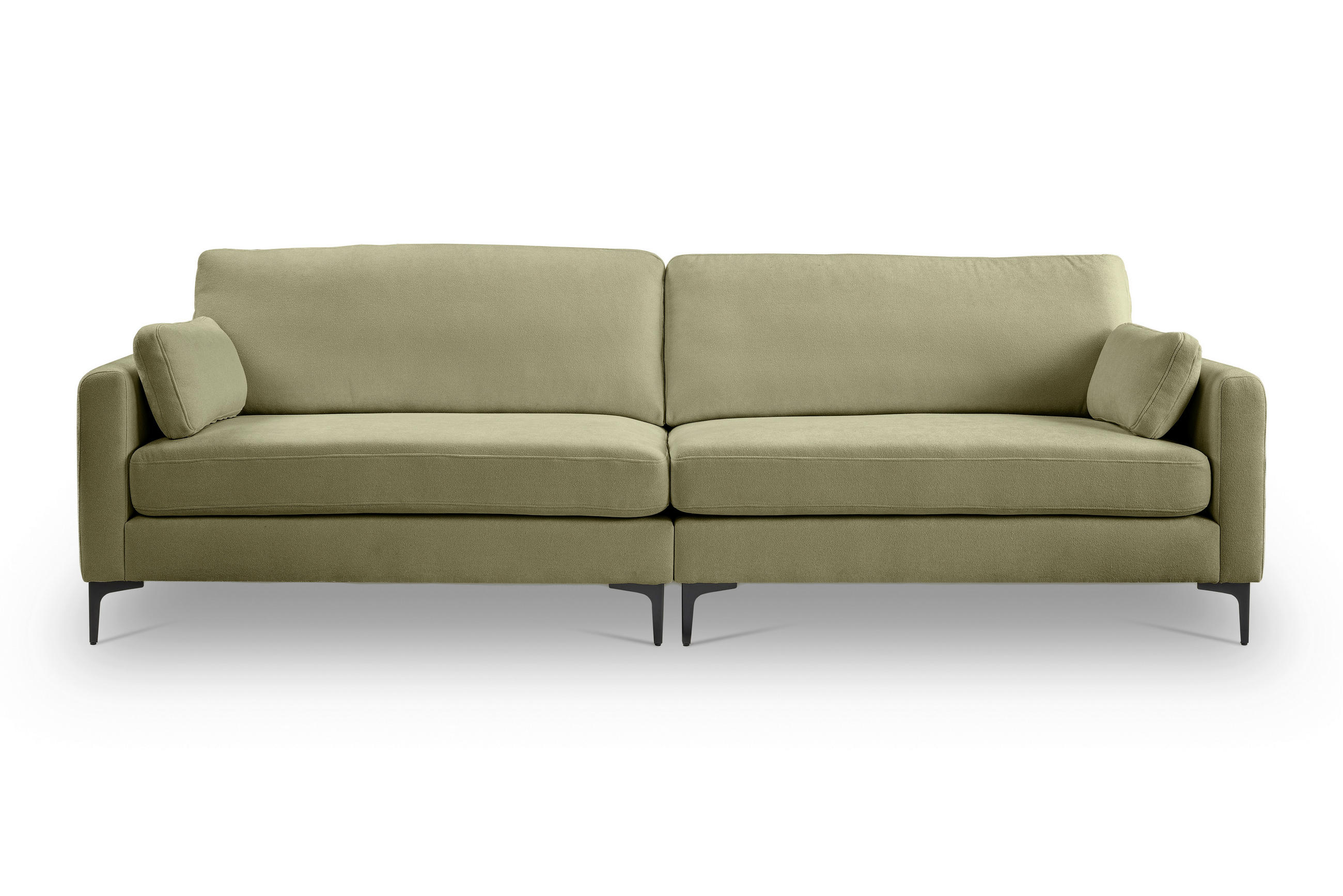 Mid.you Viersitzer-Sofa Venti Grün 286x92x97 cm