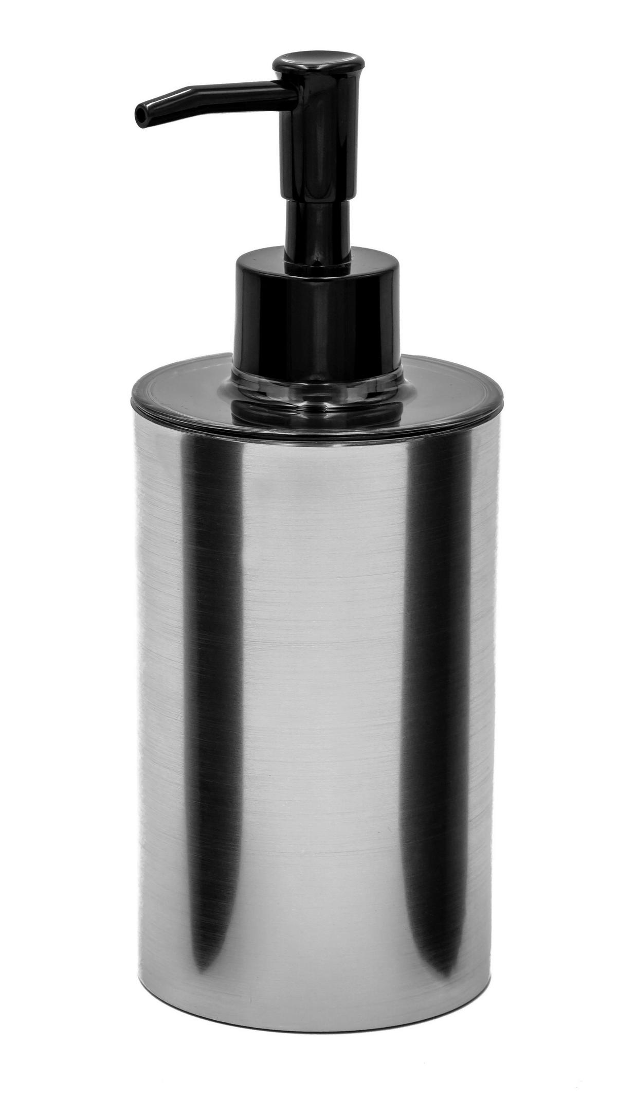 SEIFENSPENDER Kunststoff  - Titanfarben, Basics, Kunststoff (7,3/18,3cm) - Sadena
