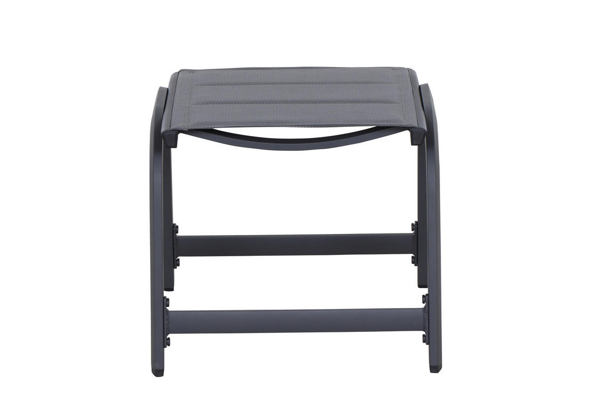 GARTENHOCKER in  - Anthrazit, KONVENTIONELL, Kunststoff/Metall (51/44/52cm) - Siena Garden