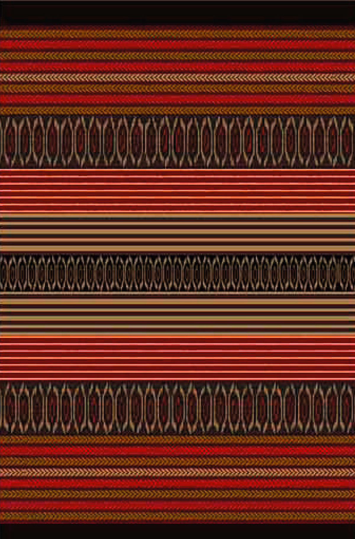 GÄSTETUCH Roccaraso Rot  - Rot, Basics, Textil (40/60cm) - Bassetti