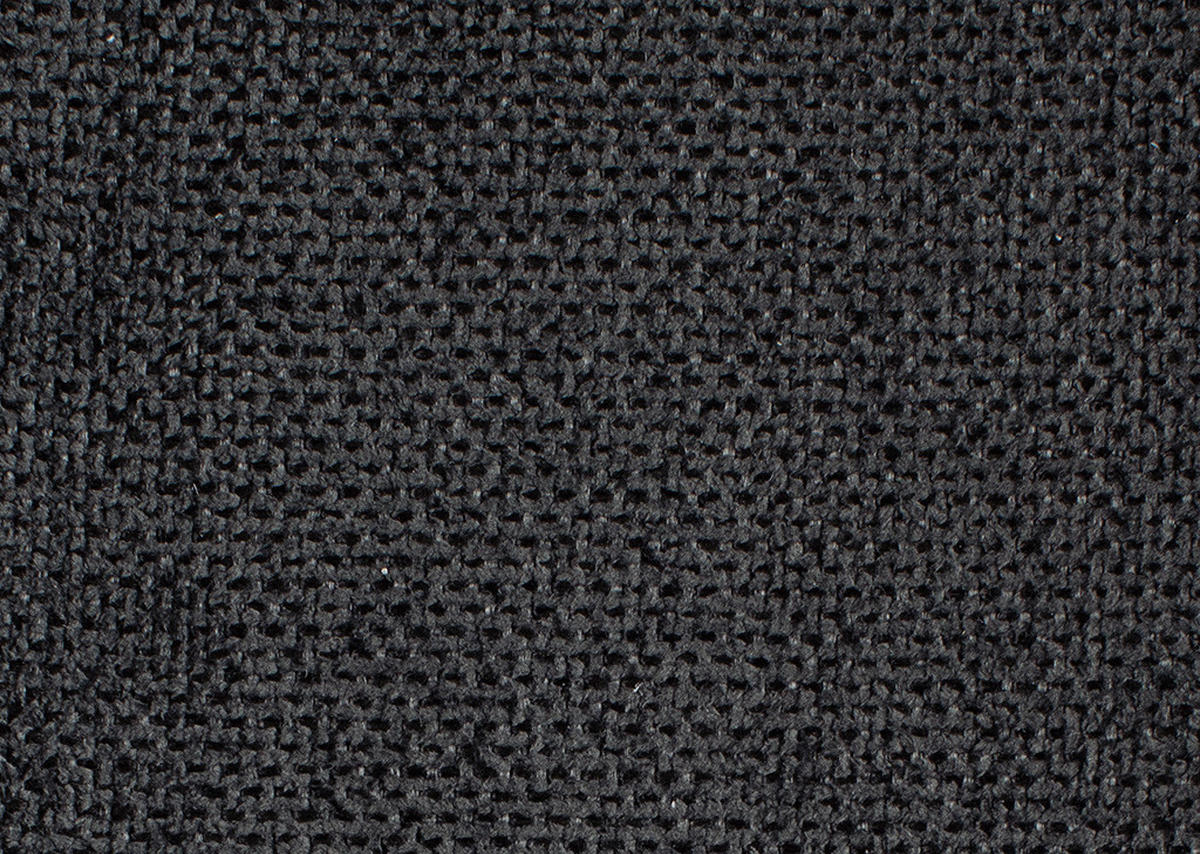 ECKSOFA in Flachgewebe Schwarz  - Schwarz, Konventionell, Textil/Metall (181/260cm) - Beldomo Speed