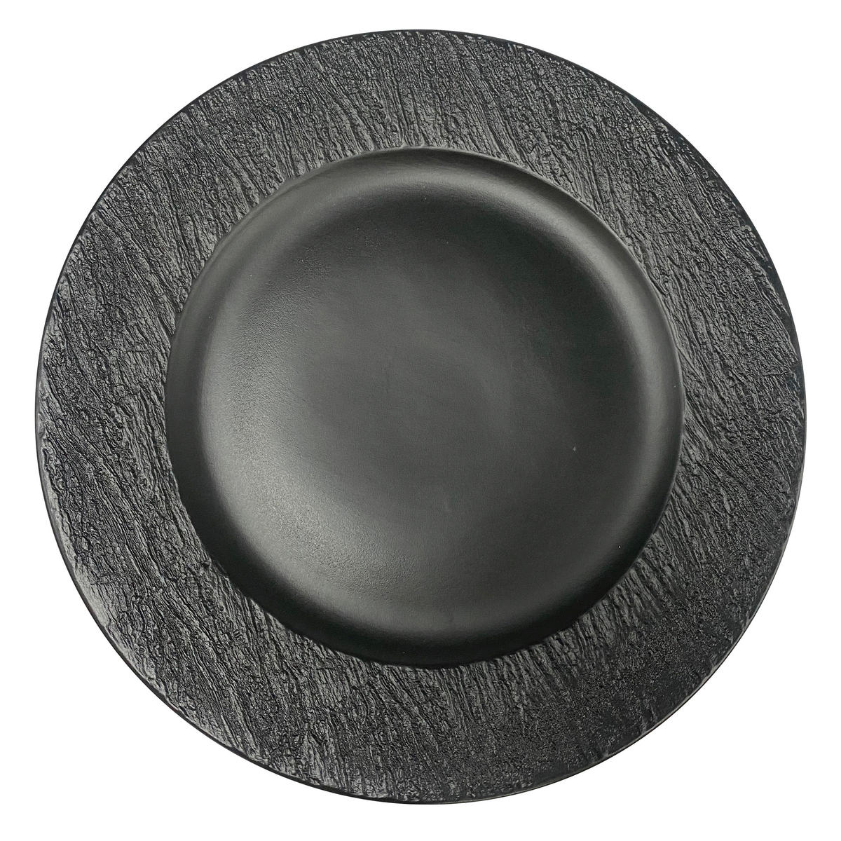 FARFURIE PENTRU DESERT 20,5 cm  - negru, Design, ceramică (20,5cm) - Novel