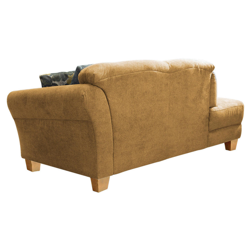 Thumbnail - Sit & More Récamiere, Senfgelb, Textil, Buche, 194x84x91 cm, Goldenes M, Oeko-Tex® Standard 100, Made in Europe, DGM-Kli...