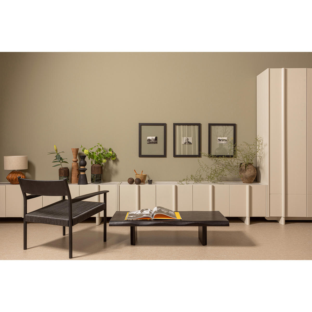 GARDEROBENSCHRANK Basu  in 101/210/46 cm  - Grauweiß, Design, Holz (101/210/46cm) - Livetastic