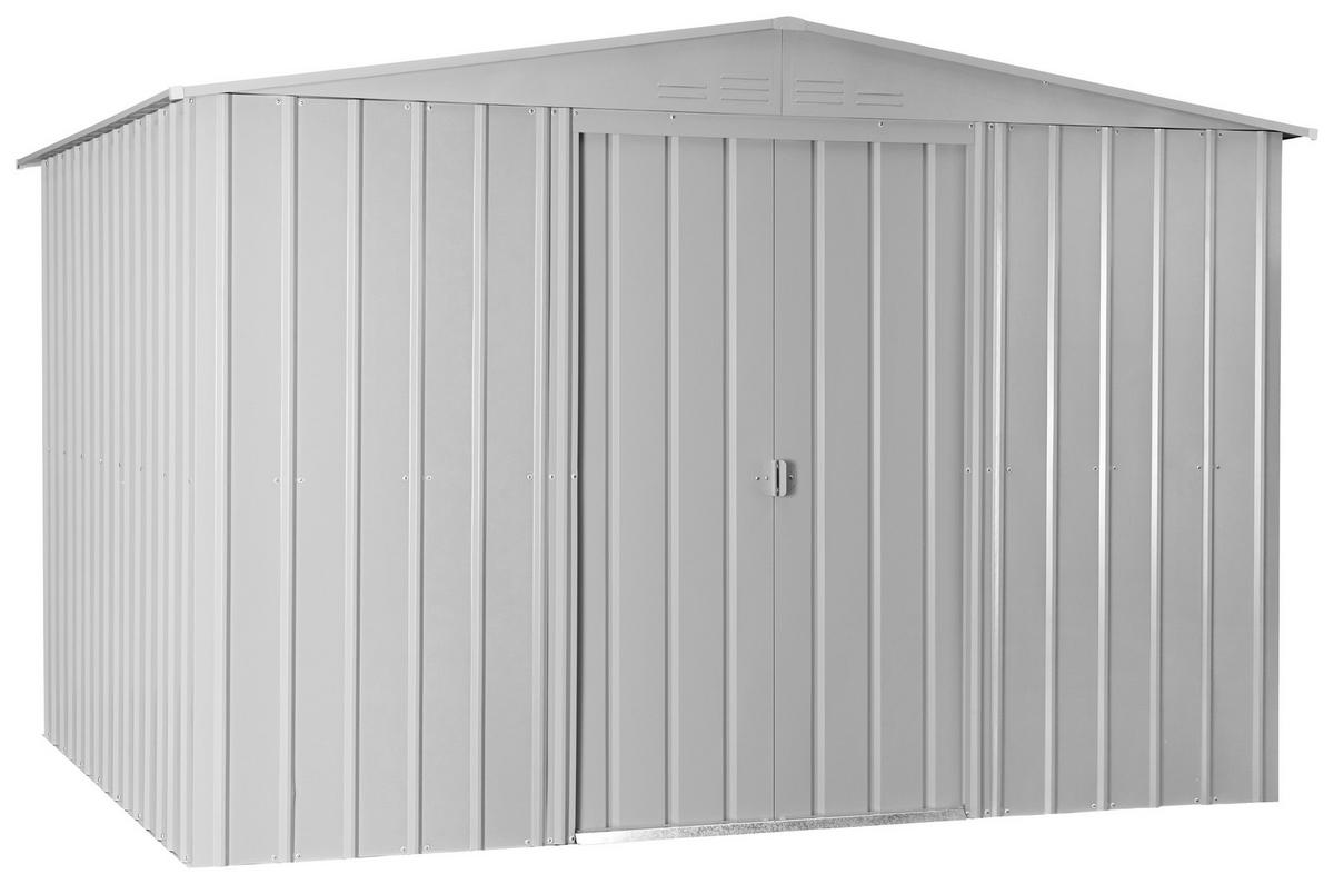 GERÄTEHAUS 308/202/247 cm  - Silberfarben, Basics, Metall (308/202/247cm)