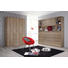 DREHTÜRENSCHRANK in Hellbraun - Hellbraun/Eichefarben, Design, Holzwerkstoff/Kunststoff (136/197/54cm) - Carryhome DREHTÜRENSCHRANK in Hellbraun - Hellbraun/Eichefarben, Design, Holzwerkstoff/Kunststoff (136/197/54cm) - Carryhome