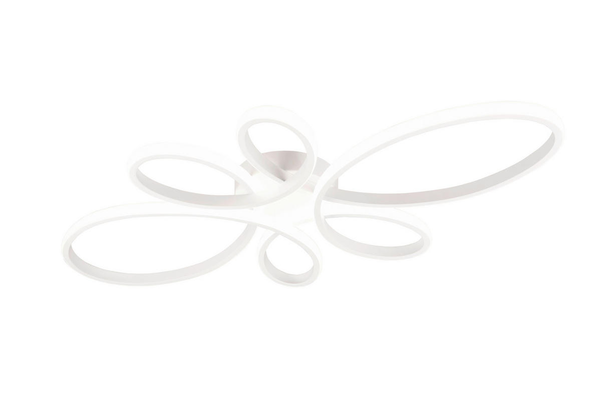 LED-DECKENLEUCHTE    83/7,5/45,5 cm  - Weiss, Konventionell, Kunststoff/Metall (83/7,5/45,5cm) - Trio Leuchten