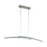 LED-HÄNGELEUCHTE - Weiß/Nickelfarben, KONVENTIONELL, Kunststoff/Metall (105/10/120cm) LED-HÄNGELEUCHTE - Weiß/Nickelfarben, KONVENTIONELL, Kunststoff/Metall (105/10/120cm)