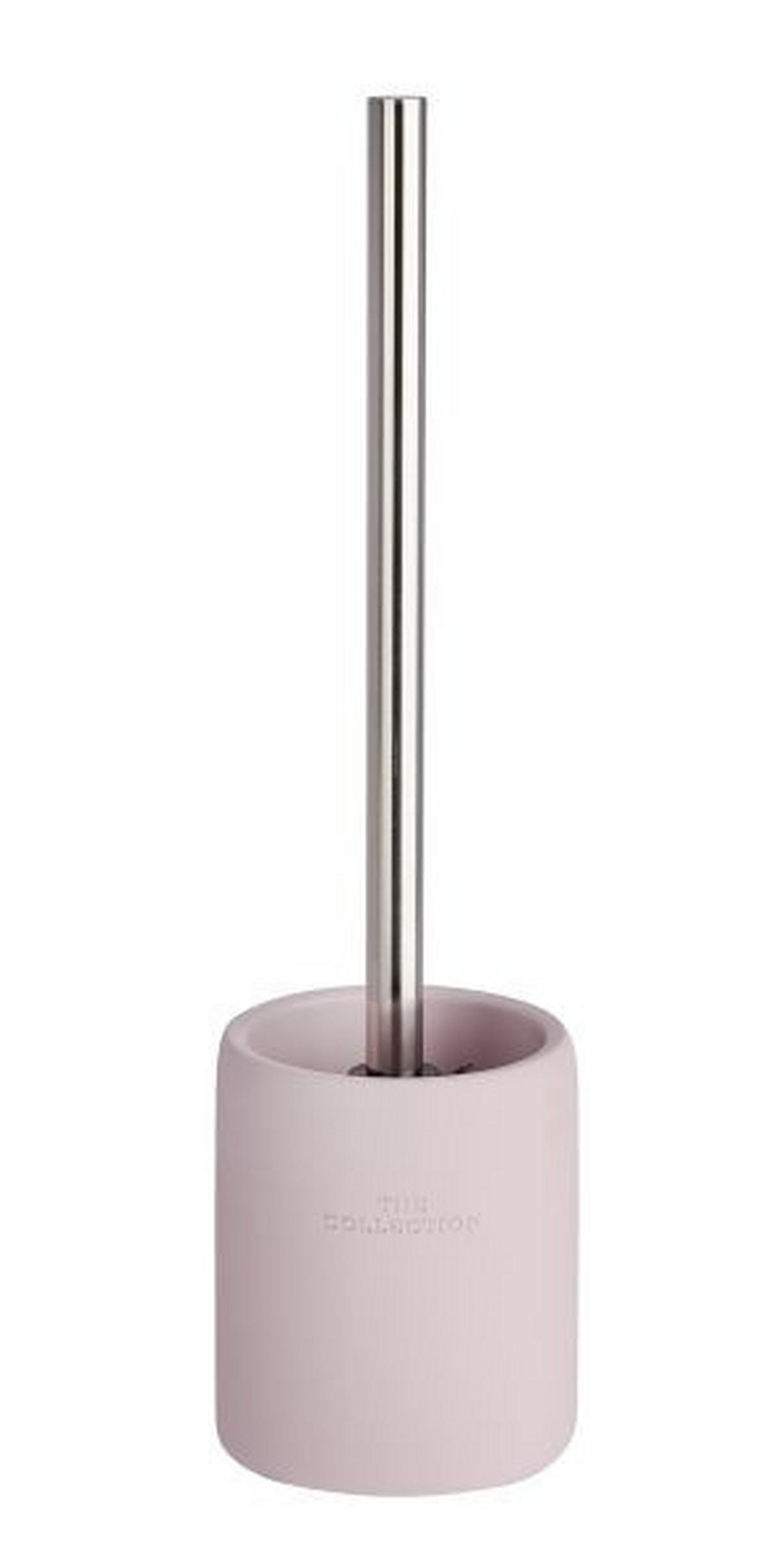 WC KEFA SO STOJANOM - ružová/chrómová, Design, kov/plast (10/36cm)