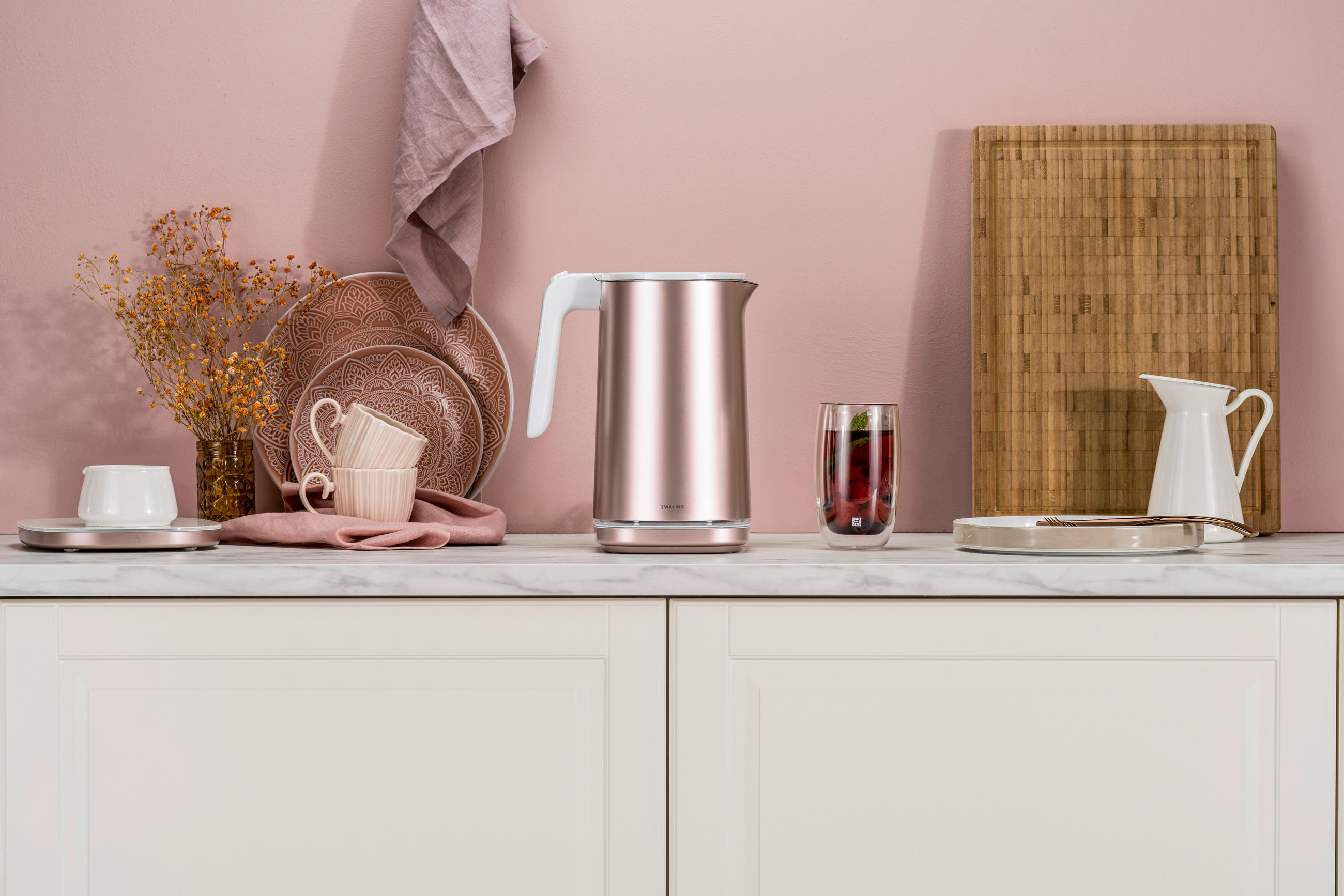 WASSERKOCHER 1,5 L  - Rosa, Basics, Kunststoff/Metall - Zwilling