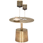 BEISTELLTISCH in Metall 40,5/40,5/35 cm  - Goldfarben, LIFESTYLE, Metall (40,5/40,5/35cm) - Ambia Home