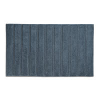 BADEMATTE Blau  - Blau, KONVENTIONELL, Textil (100/60/1,6cm) - Kela